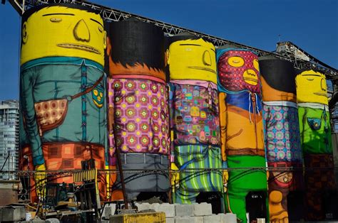 Osgemeos Dupla De Artistas Exp E Obra Na Bienal De Vancouver Cultura