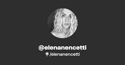 Elenanencetti Instagram Facebook Tiktok Linktree