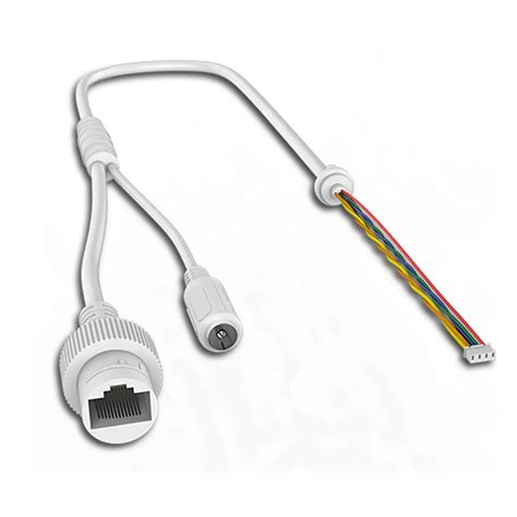 Rj45 Female Connector Cctv Ip Camera Poe Injector Cable Security And