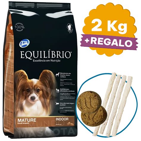 Equilibrio Perro Adulto Senior Mature Active Raza Pequeña 2 Kg Mundo