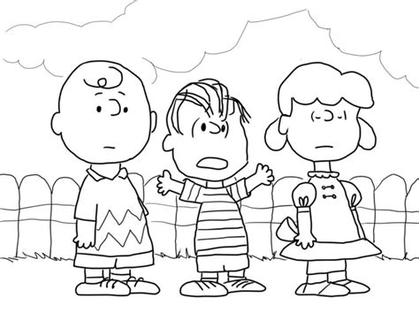 Charlie Linus Y Lucy Para Colorear Imprimir E Dibujar ColoringLib