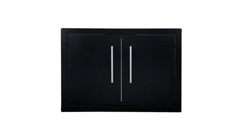 Sunstone Black Series Double Vertical Door The Bbq Shop