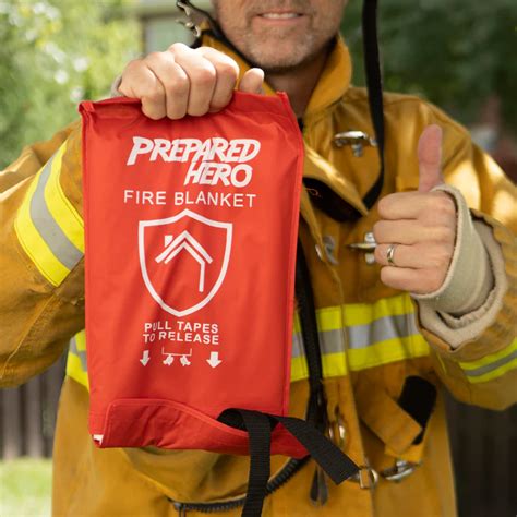 Prepared Hero Fire Blanket Official Sale