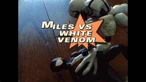 MILES VS WHITE VENOM Action Figure Stop Motion YouTube