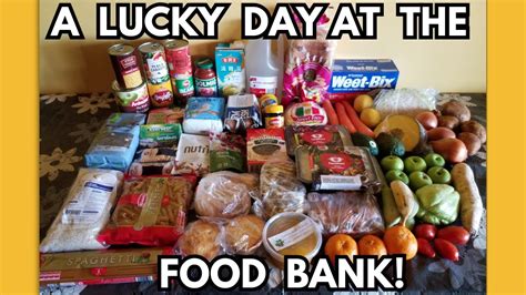 Food Bank Haul Friday S Amazing Food Pantry Grocery Haul Frugal