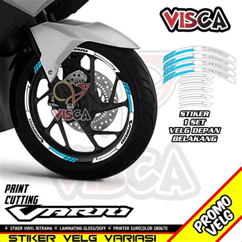 Stiker Velg List Velg Motor Cutting Sticker Velk Vario Motif Vario