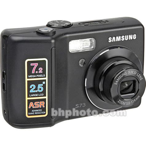 Samsung S73 Digital Camera (Black) CJ292501S B&H Photo Video