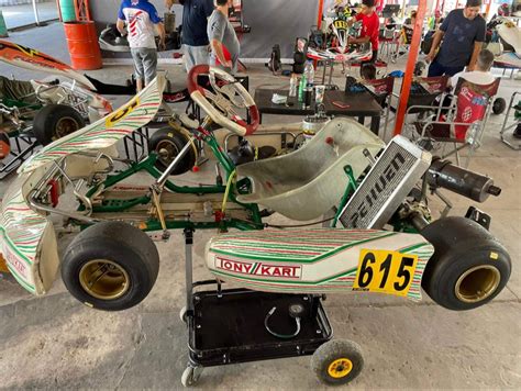 VENDIDO Chasis Tony Kart año 2017 original y con llantas OTK Precio