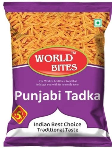 Tasty Punjabi Tadka Namkeen 18g With 4 Months Of Shelf Life At Best