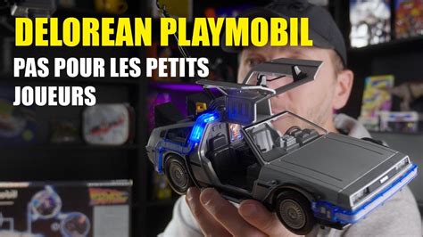 On Monte La Delorean Playmobil Retour Vers Le Futur Youtube