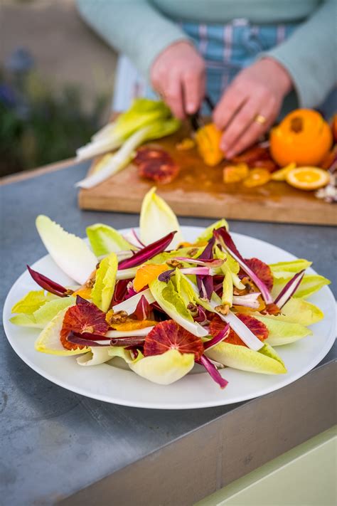 Chicory And Blood Orange Salad Recipe Sarah Raven