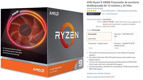 Venta Procesador Amd Ryzen 9 3900x En Stock