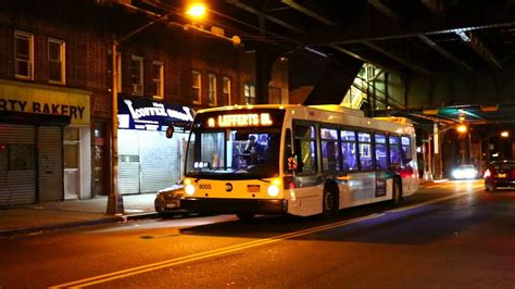 MTA New York City Bus 2011 Nova Bus LFS 8005 On The A Train Subway