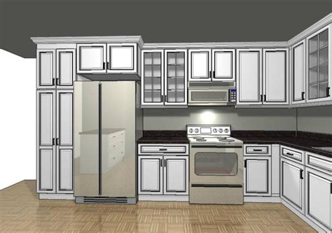 Custom Kitchen Cabinetry 3D Rendering Cabinets Design Ideas