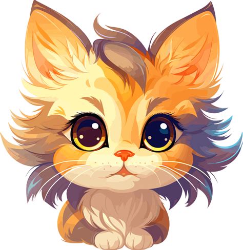 Cute Cat Head Clipart Vector Cute Ginger Cat Head Cat Clipart Cat🆓 O