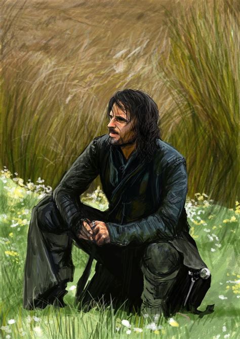 Aragorn by Mental-Lighton Watch Report Fan Art / Digital Art / Painting ...