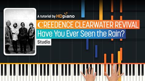 Have You Ever Seen The Rain By Creedence Clearwater Revival Piano Tutorial Hdpiano