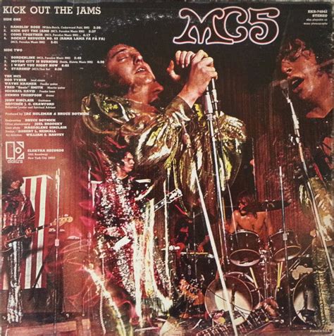 Mc5 Kick Out The Jams Vg Lp Record 1969 Elektra Usa Vinyl Hard R