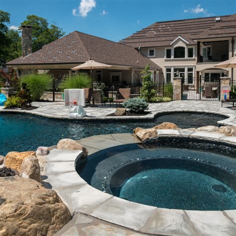 Livingston Nj Custom Inground Swimming Pool Design Construction