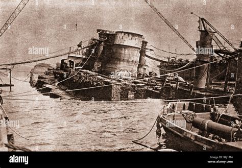 The Scuttling Of The German Fleet Carried Out On June Took