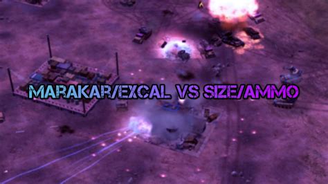 C C Generals Zero Hour 50 2v2 Challenge Marakar Excal Vs Ammo Size