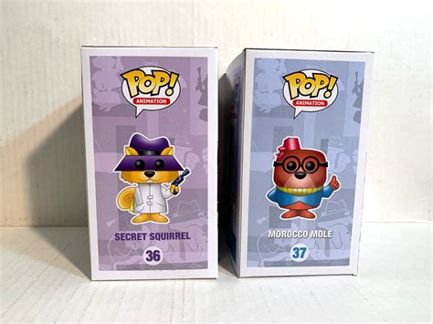 Funko Pop Animation Hanna Barbera Secret Squirrel And Morocco Mole