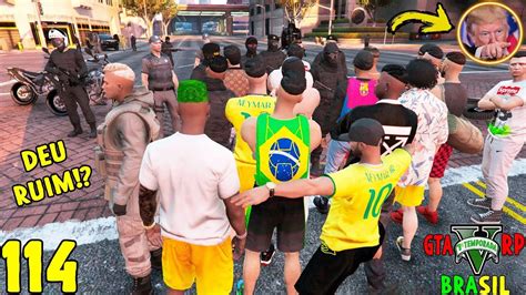 GTA 5 ROLEPLAY BRASIL TIVE UM PLANO GENIAL deu ruim 7ª