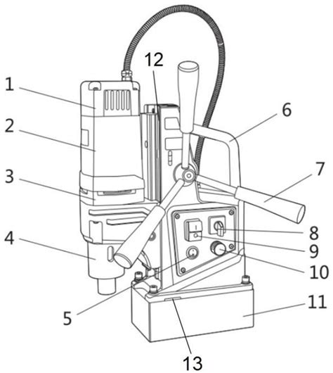 Vevor 8840 D8840 8850e D8860 Magnetic Drill Manual Manualslib