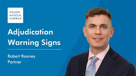 Video Mason Hayes And Curran Llp On Linkedin Adjudication Warning Signs