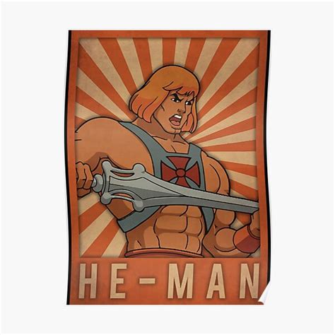 "He-Man" Poster for Sale by TonyaBak367872 | Redbubble