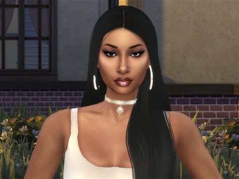 Sims 4 Megan Thee Stallion Sims 4 Cas Makeover Sims 4 Black Urban