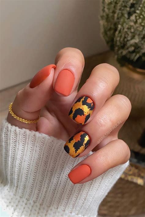 30 Creative Thanksgiving Nail Design Ideas Thanksgiving Nails