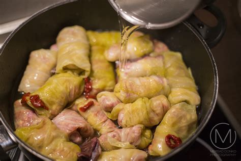 Stuffed Cabbage Rolls Recipe Bosnian Sarma Mersad Donko Photography