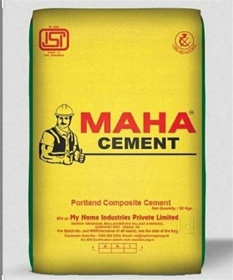 Maha Cement Super Build At Rs Bag Construction Cement In