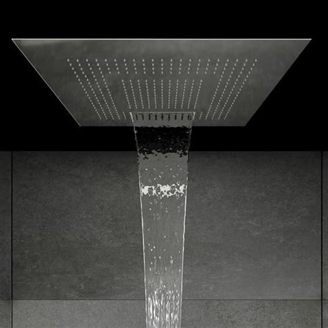 Steinberg Sensual Rain Ensemble de douche de tête 3 jets noir mat