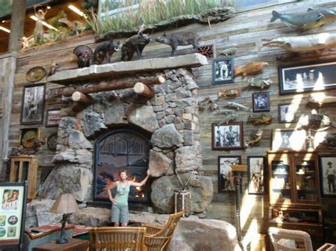 Bass Pro Shop Bass Pro Shop Decor Rustic Fireplaces Rustic Room