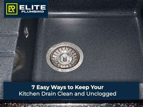 7 EASY WAYS TO KEEP YOUR KITCHEN DRAIN CLEAN AND UNCLOGGED | by Sam ...