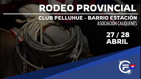 Serie De Campeones Rodeo Provincial Club Pelluhue Barrio Estacion