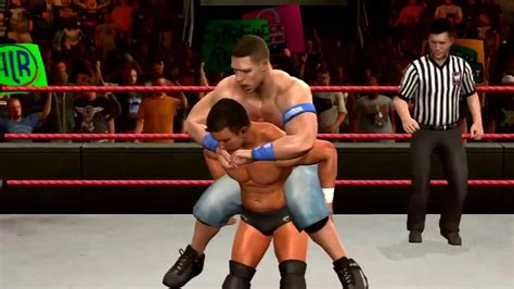 Wwe Smackdown Vs Raw 2010 Gameplay John Cena Vs Ted Dibiase