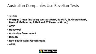 Revelian Tests And How To Ace Them Ppt