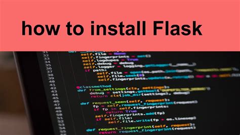 how to install flask(easy) - YouTube