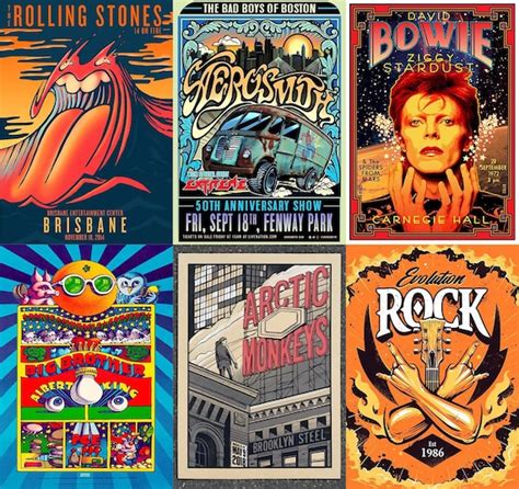 Vintage Rock Poster