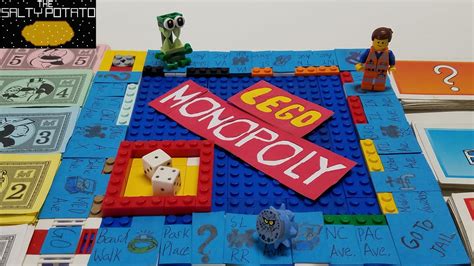 Legopoly Lego Monopoly Stop Motion Tutorial Youtube