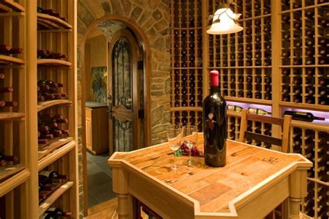 Lovely Tuscan Style Wine Cellar From 1 Of 30 Projects By Gelotte