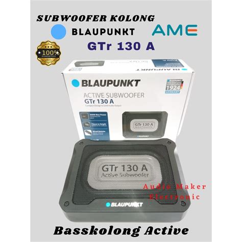 Jual Subwoofer Kolong Blaupunkt Gtr A Subwoofer Aktif Blaupunkt