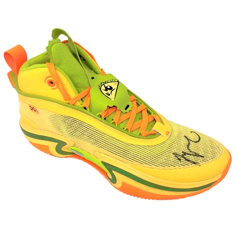 Jayson Tatum Celtics Signed Nike Air Jordan 'Taco Jay' Right Sneaker F ...