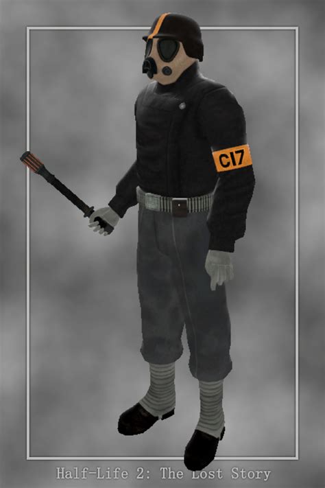 Civil Protection Officer Image Half Life The Lost Story Mod For Half