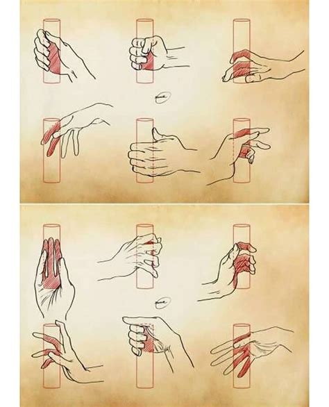 The Instructions For How To Draw Hands