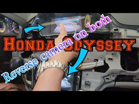 Honda Odyssey Enable Factory Reverse Camera Connect Module To Work With