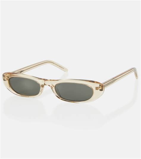 Saint Laurent Sl 557 Shade Oval Sunglasses Saint Laurent